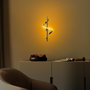 Opviq Lámpara de pared cromada LED SMD 3000K